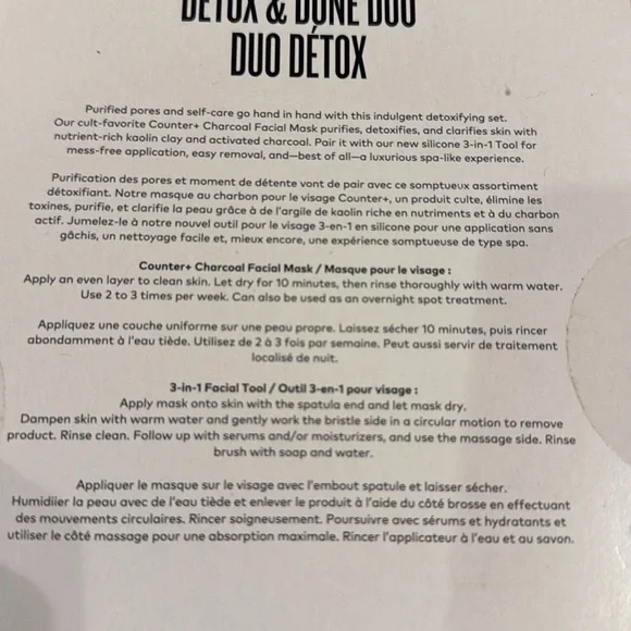 Beautycounter Detox and Done Duo Set NIB - Picture 3 of 3